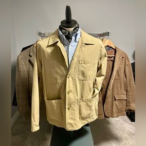 Banana Republic Khaki Chore Coat